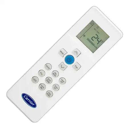  Carrier Mando a distancia AIRE para modelo 42QZA018D8S 