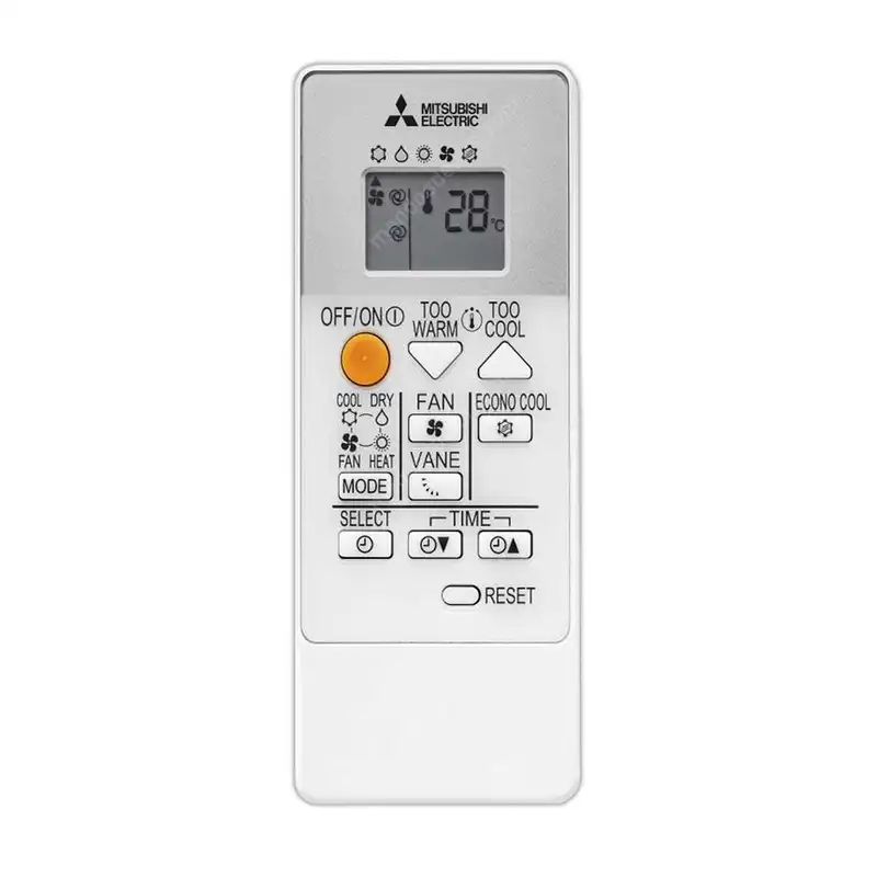 Télécommande De Remplacement RH18A Pour Climatiseur Mitsubishi Electric - Compatible MSZ-HR25VF, MSZ-HR35VF, Etc.