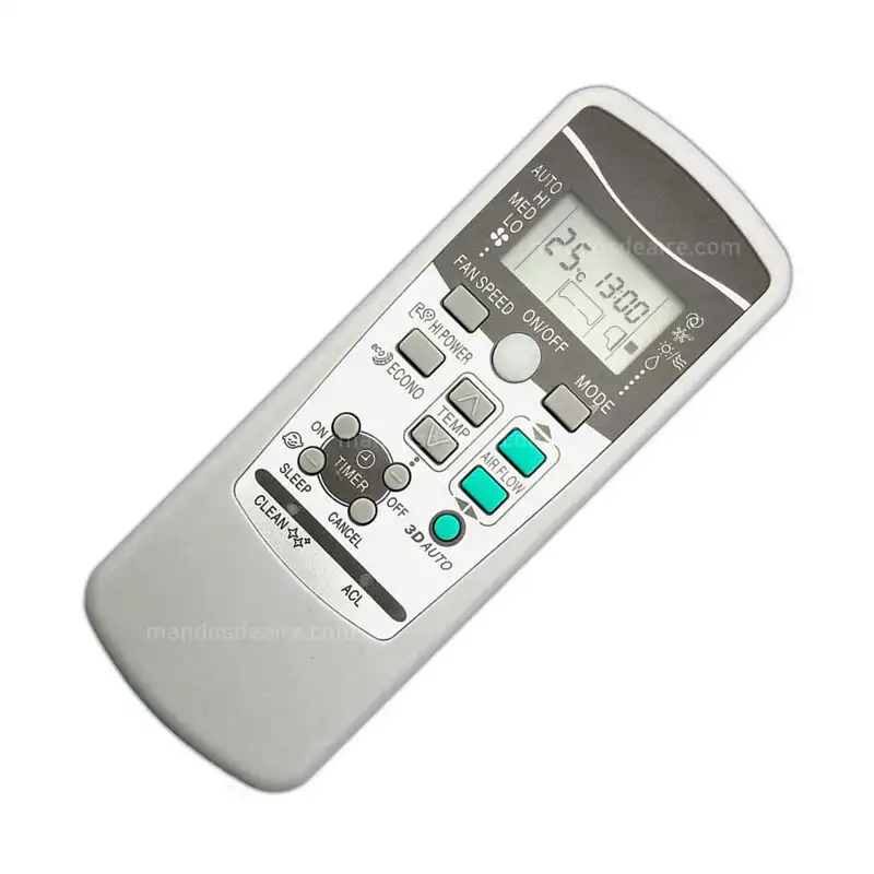 Mando Mitsubishi DXK12Z6W para aire acondicionado | Sustituto 100